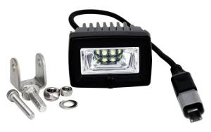 KC HiLites - KC HiLiTES C-Series 2in. C2 LED Light 20w Area Flood Beam (Single) - Black - 1328 - Image 3