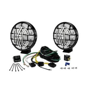 KC HiLites - KC HiLiTES Apollo Pro 6in. Halogen Light 100w Spread Beam (Pair Pack System) - Black - 151 - Image 5