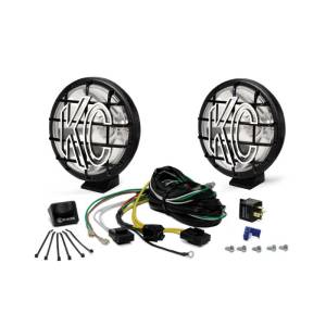 KC HiLites - KC HiLiTES Apollo Pro 6in. Halogen Light 100w Fog Beam (Pair Pack System) - Black - 152 - Image 6