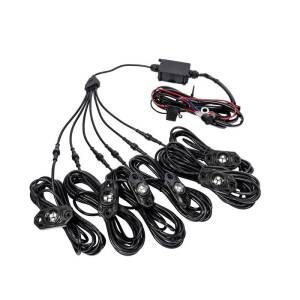 KC HiLites - KC HiLiTES C-Series RGB LED Rock Light Kit (Incl. Wiring) - Set of 6 - 339 - Image 12