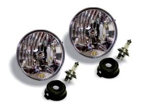 KC HiLites - KC HiLiTES Universal/97-06 Jeep TJ 7in. Halogen H4 DOT Headlight 55/60w Lexan (Pair Pack System) - 42301 - Image 2