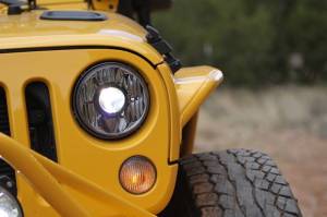 KC HiLites - KC HiLiTES 07-18 Jeep JK 7in. Gravity LED Pro DOT Approved Replacement Headlight (Single) - 4234 - Image 13