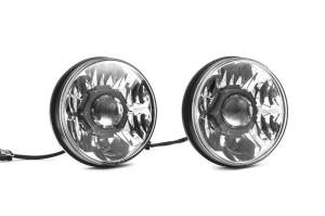 KC HiLites - KC HiLiTES 07-18 Jeep JK (Not for Rubicon/Sahara) 7in. Gravity LED Pro DOT Headlight (Pair Pack Sys) - 42341 - Image 7