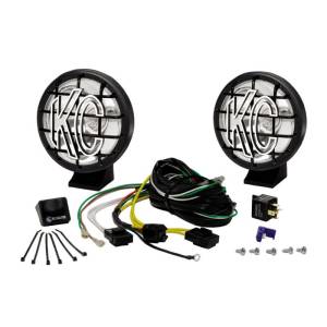 KC HiLites - KC HiLiTES Apollo Pro 5in. Halogen Light 55w Spot Beam (Pair Pack System) - Black - 450 - Image 5