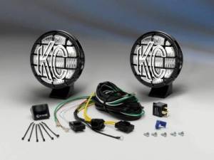 KC HiLites - KC HiLiTES Apollo Pro 5in. Halogen Light 55w Fog Beam (Pair Pack System) - Black - 452 - Image 5