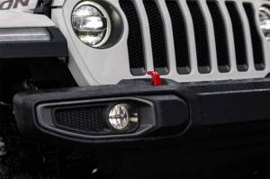 KC HiLites - KC HiLiTES 18-23 Jeep JL/JT 4in. Gravity G4 LED Light 10w SAE/ECE Clear Fog Beam (Pair Pack System) - 504 - Image 6