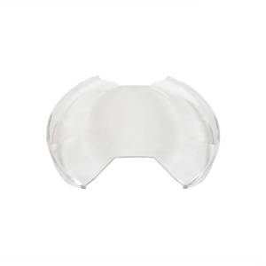 KC HiLites - KC HiLiTES 6in. Light Shield for SlimLite LED - Clear - 5103 - Image 2