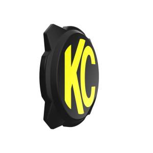 KC HiLites - KC HiLiTES 6in. Hard Cover for Gravity Pro6 LED Lights (Single) - Black w/Yellow KC Logo - 5111 - Image 3