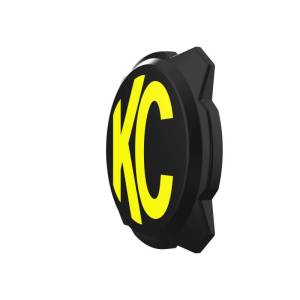 KC HiLites - KC HiLiTES 6in. Hard Cover for Gravity Pro6 LED Lights (Single) - Black w/Yellow KC Logo - 5111 - Image 4