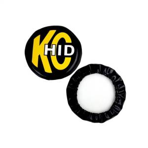 KC HiLites - KC HiLiTES 8in. Round Soft Cover HID (Pair) - Black w/Yellow Brushed KC Logo - 5818 - Image 8