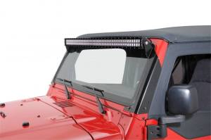 KC HiLites - KC HiLiTES 97-06 Jeep TJ Overhead Mount Bracket Set for 50in. C-Series/Gravity Pro6 LED Light Bars - 7340 - Image 2