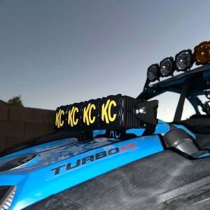 KC HiLites - KC HiLiTES 17-24 Can-Am Maverick X3 Light Bar Mount for 10in FLEX ERA LED Light Bar - Shock Tower - 73441 - Image 2