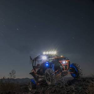 KC HiLites - KC HiLiTES Polaris RZR 32in. Pro6 Gravity LED 5-Light 100w Combo Beam Overhead Light Bar System - 91309 - Image 2