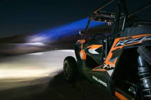 KC HiLites - KC HiLiTES Polaris RZR 32in. Pro6 Gravity LED 5-Light 100w Combo Beam Overhead Light Bar System - 91309 - Image 4