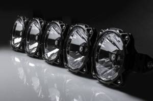 KC HiLites - KC HiLiTES Polaris RZR 32in. Pro6 Gravity LED 5-Light 100w Combo Beam Overhead Light Bar System - 91309 - Image 5