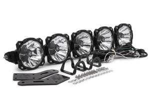 KC HiLites - KC HiLiTES Polaris RZR 32in. Pro6 Gravity LED 5-Light 100w Combo Beam Overhead Light Bar System - 91309 - Image 6