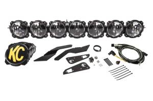 KC HiLites - KC HiLiTES Can-Am X3 45in. Pro6 Gravity LED 7-Light 140w Combo Beam Overhead Light Bar System - 91334 - Image 2