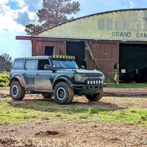 KC HiLites - KC HiLiTES 21+ Ford Bronco 39in. Gravity LED Pro6 Light Bar Kit Front Bumper - 91341 - Image 2