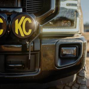 KC HiLites - KC HiLiTES 2017+ Ford Super Duty Gravity LED Pro6 7-Light Bar Kit - Front Bumper - 91346 - Image 3