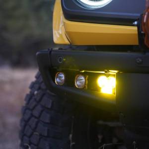 KC HiLites - KC HiLiTES 2021+ Ford Bronco FLEX ERA 3 Dual Mode SAE Fog Light Pocket Kit - 97168 - Image 12