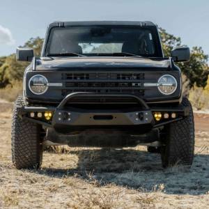 KC HiLites - KC HiLiTES 21-24 Ford Bronco Hybrid Front Bumper SAE LED Light Kit - 97169 - Image 2