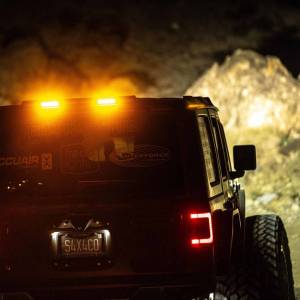 KC HiLites - KC HiLiTES 18-24 Jeep Wrangler JL 28in Rear-Facing Multi-Function Chase LED Light Bar Kit - 98013 - Image 4