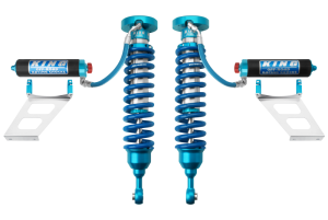 King Shocks 2007+ Toyota Tundra 2.5 Dia Front Coilover w/Remote Reservoir w/Adjuster (Pair) - 25001-143A