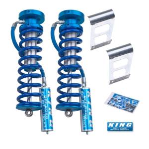 King Shocks 2005+ Ford F-250/F-350 4WD Front 2.5 Dia Remote Reservoir Coilover Conversion (Pair) - 25001-146