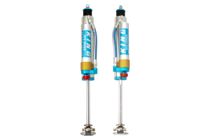 King Shocks - King Shocks 97-06 Jeep Wrangler TJ Front 2.5 Dia Piggy Hose Res Shock 0-2in Lift w/Adjuster (Pair) - 25001-160A - Image 2