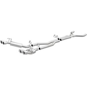 MagnaFlow 13 Chevy Camaro V8 6.2L S/C Quad Split Rear Exit Cat Back Perf Exhaust - 15053