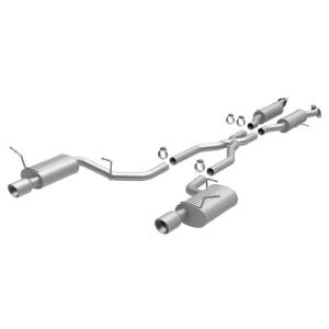 MagnaFlow 11-12 Dodge Durango V8 5.7L Dual Split Rear Exit Stainless Cat Back Performance Exhaust - 15068