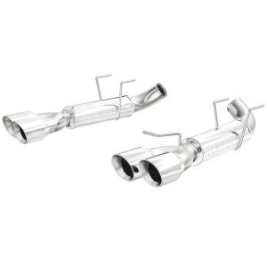 Magnaflow - MagnaFlow 12 Ford Mustang V8 5.0L Dual Split Rear Exit Axle-Back Stainless Cat Back Perf Exhaust - 15077 - Image 2