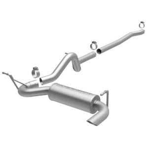 Magnaflow - MagnaFlow 12-14 Jeep Wrangler 4dr Single Straight Rear P/S Exit Stainless C/B Performance Exhaust - 15117 - Image 2