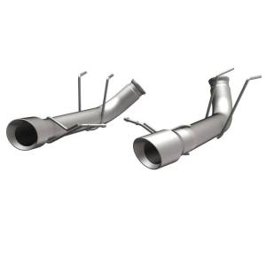 Magnaflow - MagnaFlow 13 Ford Mustang Dual Split Rear Exit Stainless Axle-Back Cat Back Exhaust (Competition) - 15152 - Image 2