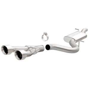 MagnaFlow 12-13 VW Golf L4 2.0L Turbocharged Dual Center Rear Exit Stainless Cat Back Perf Exhaust - 15156