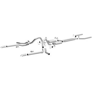 MagnaFlow 65-68 Chevy Impala All V8 Multiple Exit Options Crossmember-Back Perf Exhaust - 15165