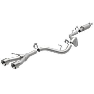 Magnaflow - MagnaFlow 13 Hyundai Veloster 1.6L Turbo Dual Center Rear Exit Stainless Cat Back Perf Exhaust - 15215 - Image 2