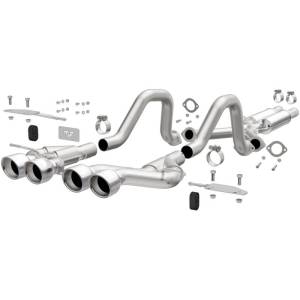 Magnaflow - Magnaflow 00-04 Chev Corvette V8 5.7L Comp Series Quad Ctr Rr Exit SS Cat-Back Perf Exhaust - 15281 - Image 2