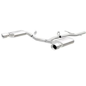 Magnaflow - Magnaflow 2015 Audi Allroad 2.0L Touring Dual Spilt Rear Exit 2.5in 4in Tip SS C/B Perf Exhaust - 15369 - Image 2