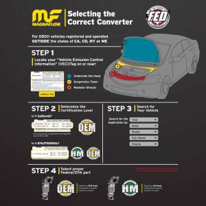 Magnaflow - MagnaFlow Conv. DF Tru-X Assy 05 Mustang GT - 15448 - Image 3