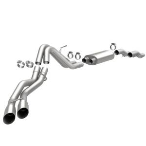 Magnaflow - MagnaFlow 11 Ford F-150 3.7L/5.0L/6.2L SS Catback Exhaust Dual Same Side Exit w/ 3.5in SS Tips - 15461 - Image 2