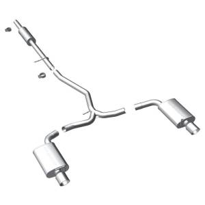 Magnaflow - MagnaFlow 11-13 Ford Explorer V6 3.5L SS Catback Exhaust Dual Split Rear Exit w/ 3.5in SS Tips - 15467 - Image 2