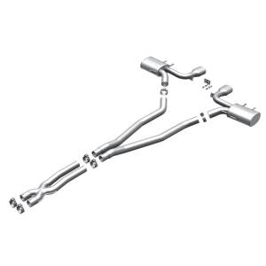 MagnaFlow 11-13 Cadillac CTS Coupe Only V8 6.2L Dual Ctr Rear Exit SS Cat-Back Performance Exhaust - 15496