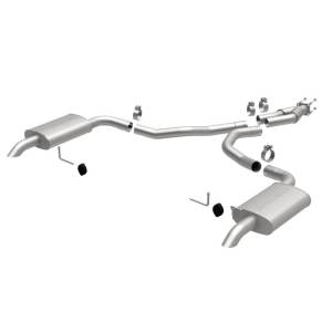 Magnaflow - MagnaFlow 75-79 Chevy Corvette V8 5.7L Dual Split Rear Exit Stainless Cat-Back Perf Exhaust - 16710 - Image 1