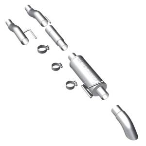 Magnaflow - MagnaFlow 11 Ford F-150 3.7L/5.0L/6.2L SS Catback Exhaust w/ 3in SS Turn Down Tip - 17137 - Image 2