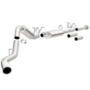 Magnaflow - MagnaFlow Stainless Cat-Back Exhaust 2015 Chevy Silverado 2500HD 6.0L P/S Rear Exit 5in - 19026 - Image 1