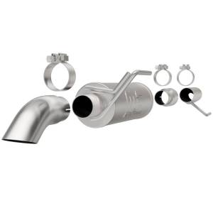 MagnaFlow Cat-Back, SS, 2.5/3in, Turn Down In Front Rear Tire 2015 Ford F150 5.0L V8 Ext Cab - 19083