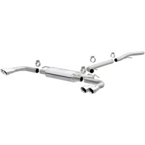 Magnaflow - MagnaFlow 15-17 GMC Terrain V6 3.6L 409SS Cat-Back Exhaust Quad Split Rear with 3in Polished Tips - 19114 - Image 3