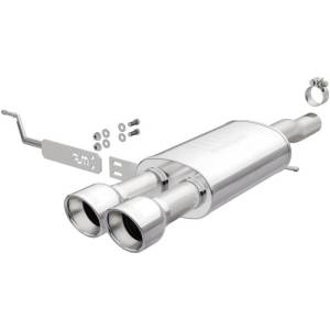 MagnaFlow 14-17 Mini Cooper L4 2.0L (Hatch Excl. 4-Door) 2.5in Pipe Dual-Tip Axle-Back Exhaust - 19134