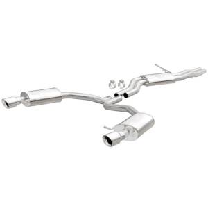 Magnaflow - MagnaFlow Sys C/B 12-15 Audi A6 / A7 3.0L V6 SS 2.5in Dual Split Rear Ext 4in Tips - 19159 - Image 1